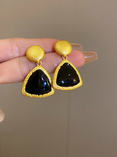 Geometric Drop Earrings