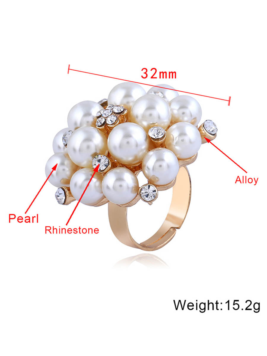Adjustable Flower Shape Geometric Rings Accessories
