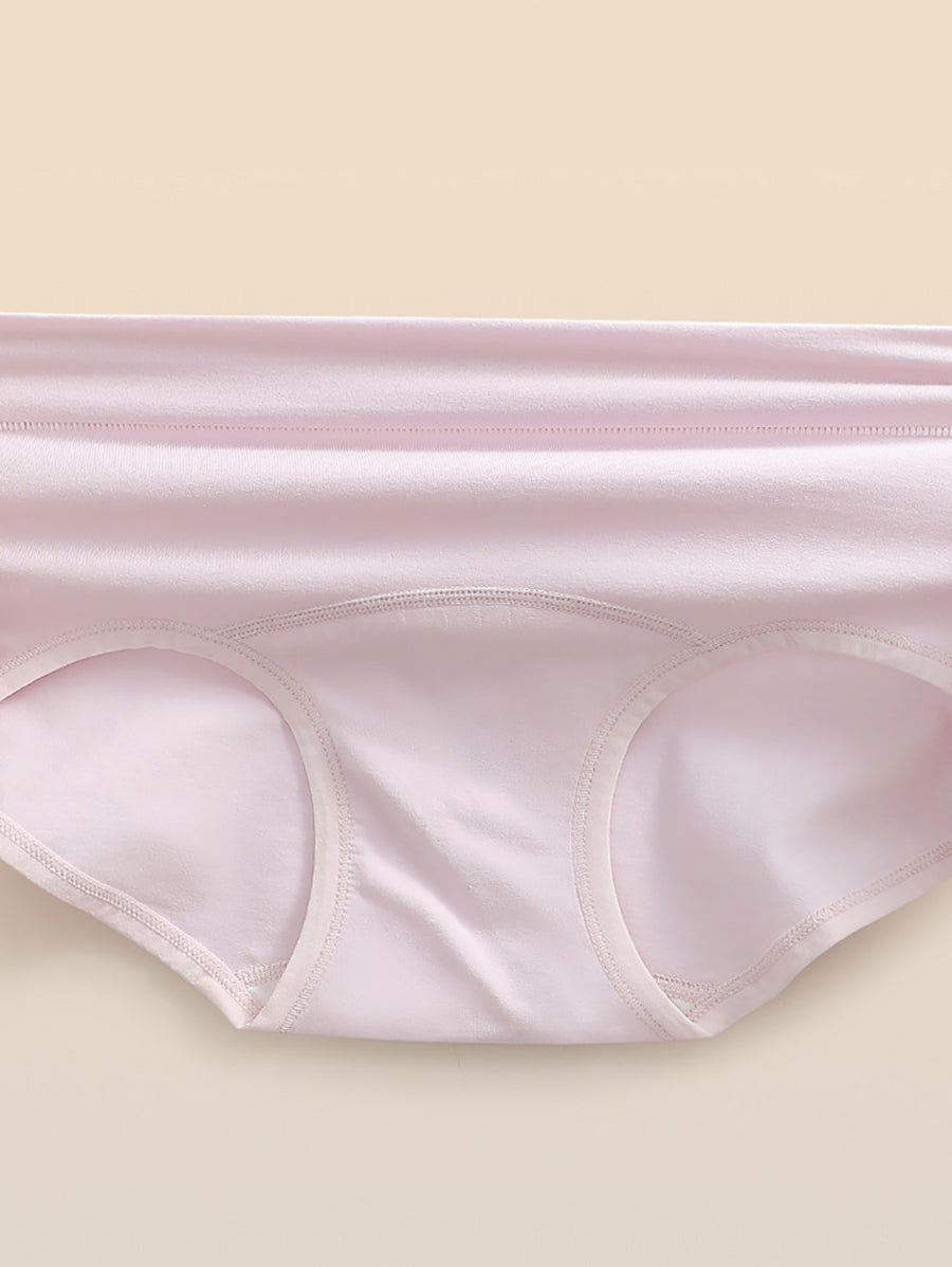 7 Pieces Summer Women Casual Pure Color Underwear