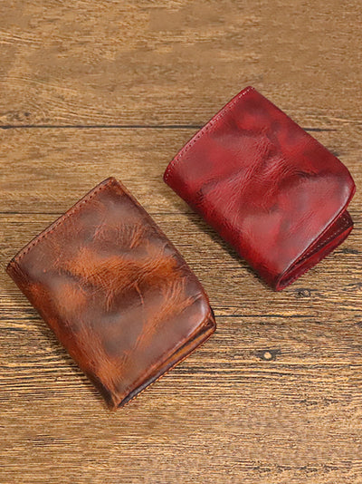 Retro Leather Multifunctional Wallet