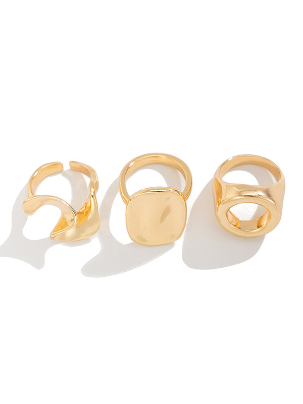 Geometric Ringent Rings Accessories