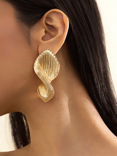 Geometric Drop Earrings