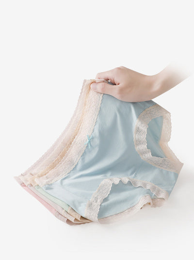 6 Pieces Summer Women Artsy Lace Underwear