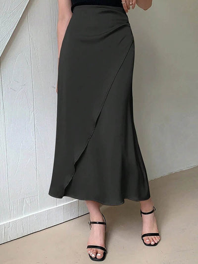 Bodycon Solid Color Skirts Bottoms
