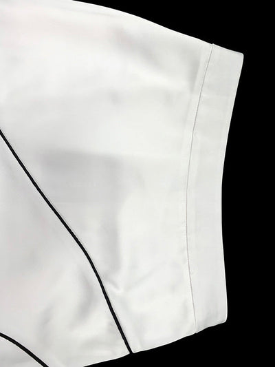 High-Low Loose Asymmetric Printed Split-Joint Skirts Bottoms