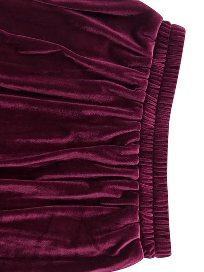 A-Line Loose Solid Color Skirts Bottoms