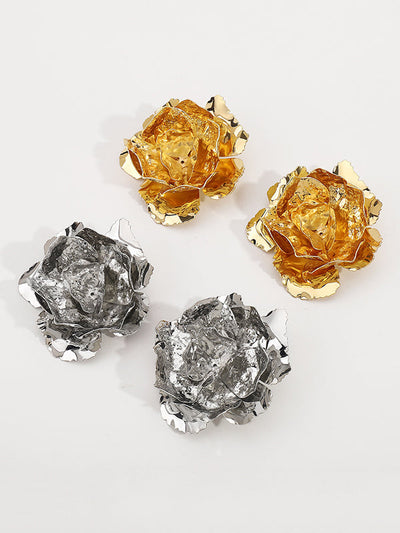 Flower Shape Drop Earrings