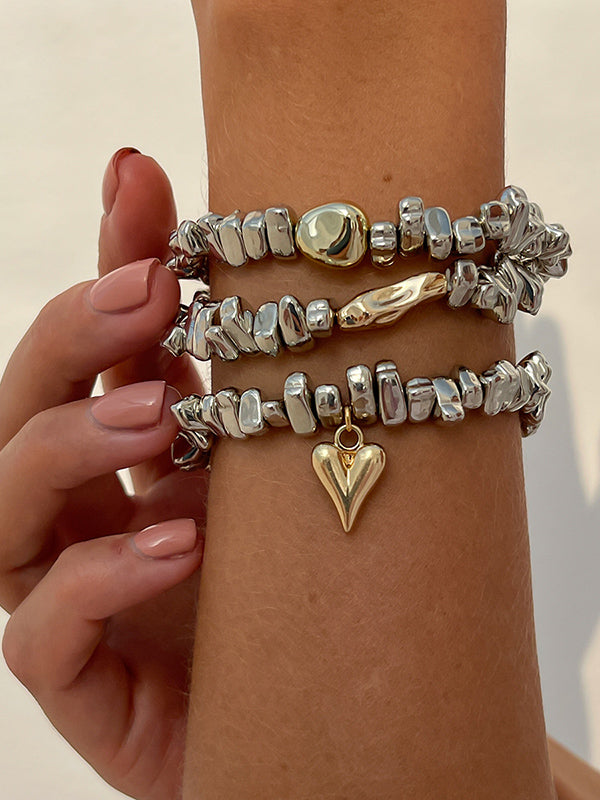 3 Pcs Geometric Bracelet Accessories