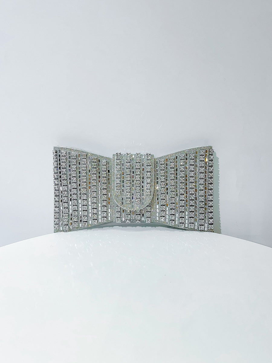 Chains Rhine Stones Evening Bags & Clutches Handbags