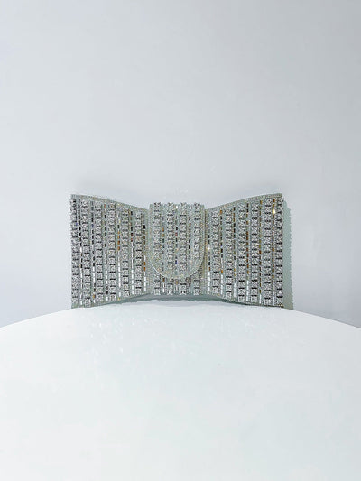 Chains Rhine Stones Evening Bags & Clutches Handbags