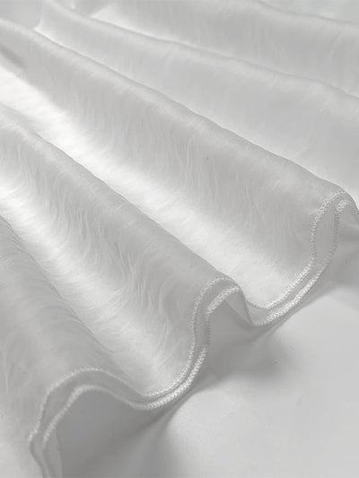 Half Sleeves High Waisted Pleated See-Through Solid Color Lapel Midi Dresses Shirt Dress