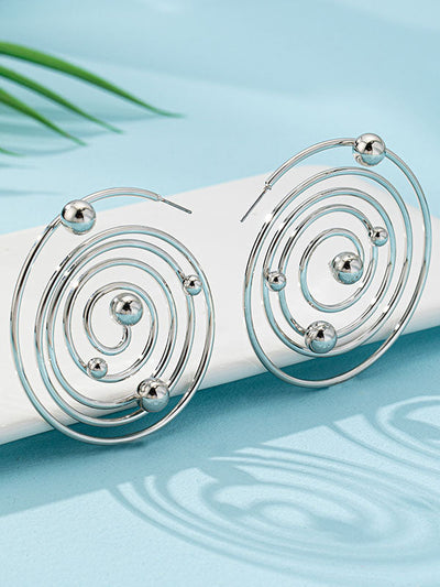 Geometric Drop Earrings