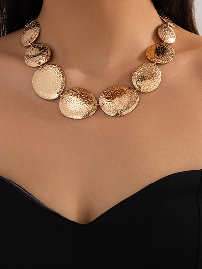 Geometric Tasseled Drop Earrings Necklaces Accessories