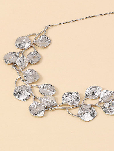 Leaves Shape Solid Color Necklaces Accessories