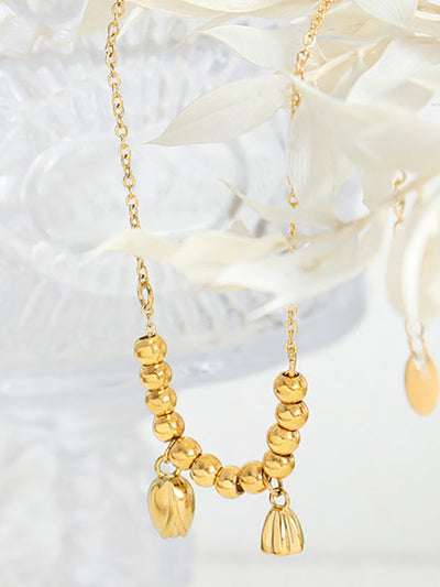 Chains Solid Color Anklet