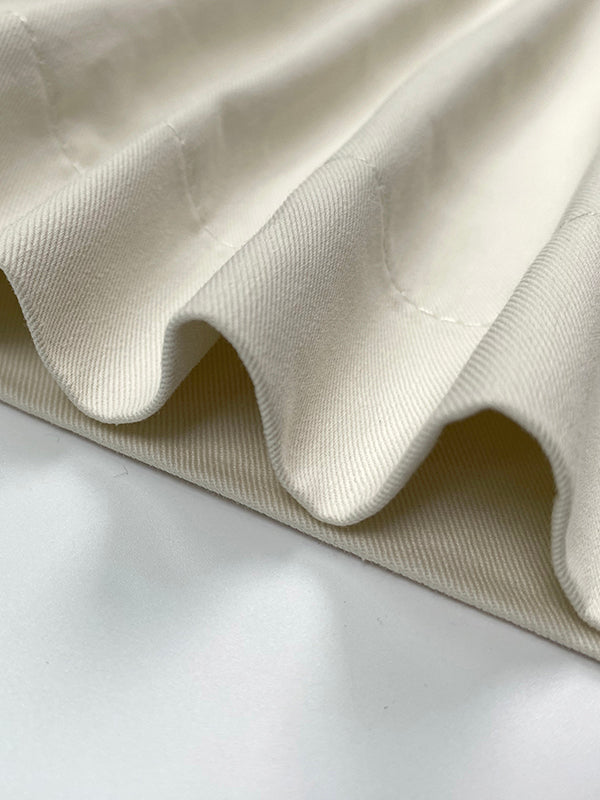 High Waisted Loose Solid Color Pants Trousers