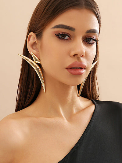Geometric Drop Earrings