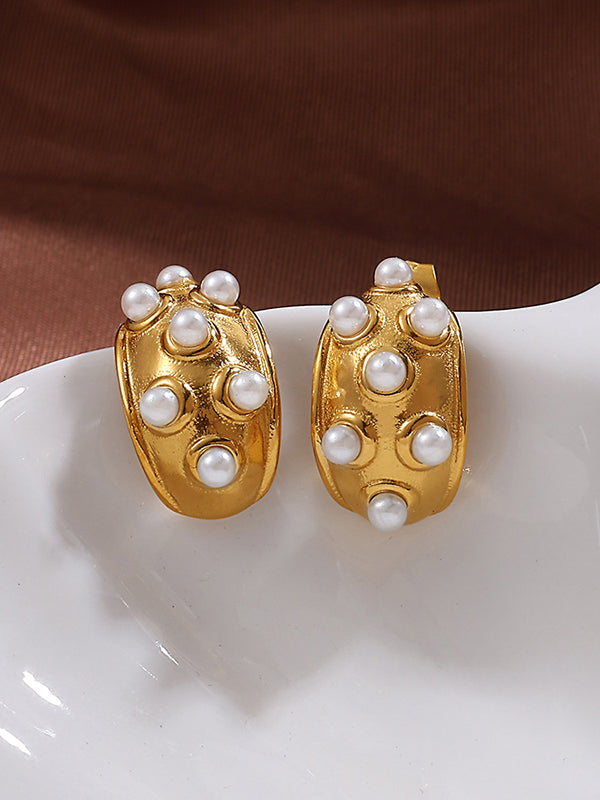 Geometric Drop Earrings