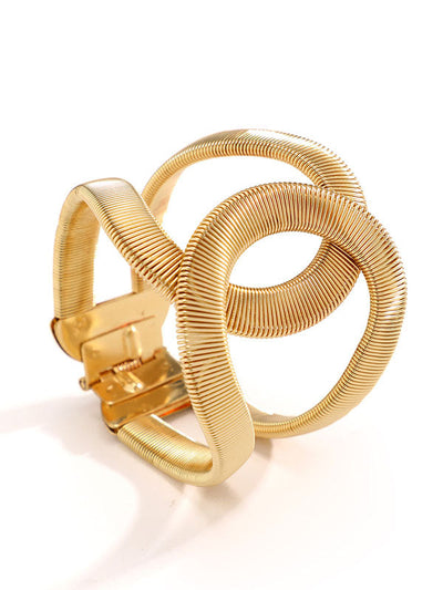 Geometric Hollow Snake Chain Solid Color Bracelet Accessories