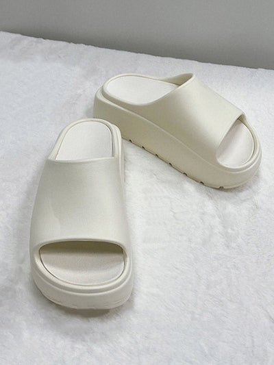 Open Toe Platform Shoes Slippers