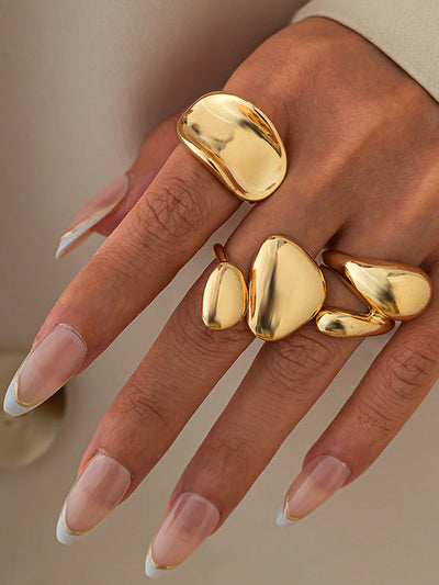 Geometric Ringent Rings Accessories