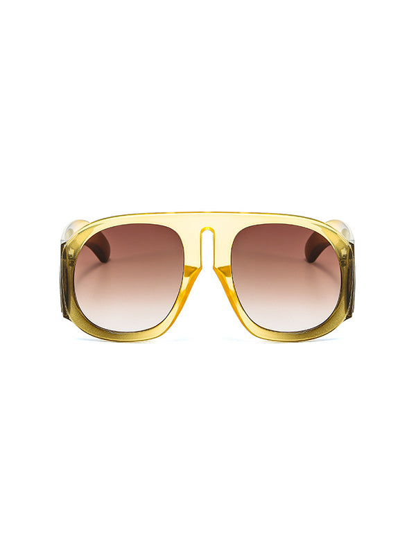 Sun-Protection Geometric Sunglasses Accessories