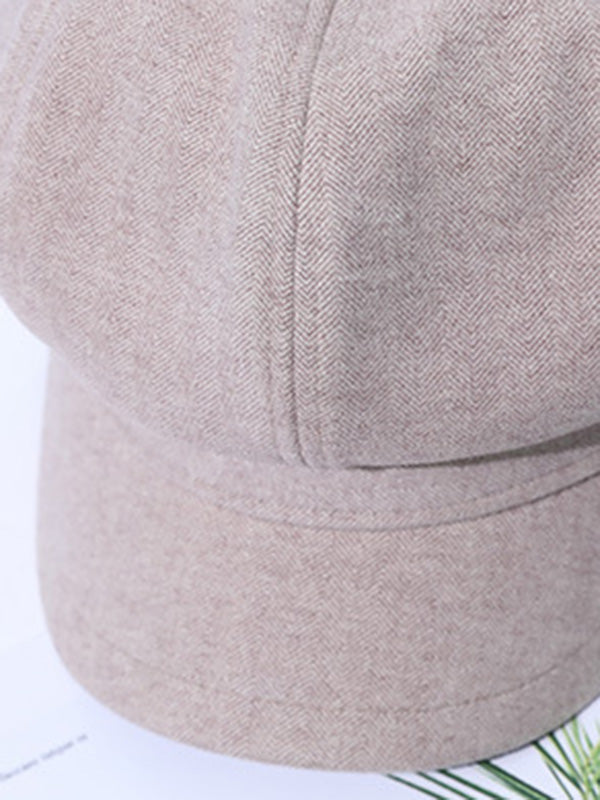 Simple 4 Colors Beret Hat