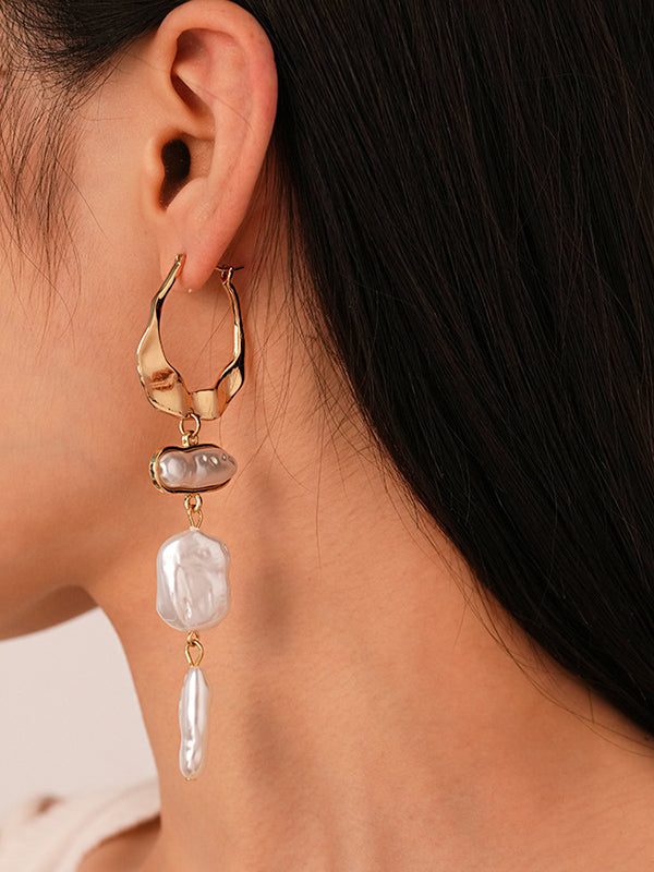 Geometric Tasseled Earrings Accessories