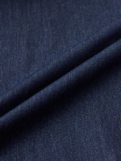 High Waisted Pleated Split-Joint Wide Leg Jean Pants