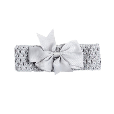 fashion bow knot polyester cotton hollow out hair band