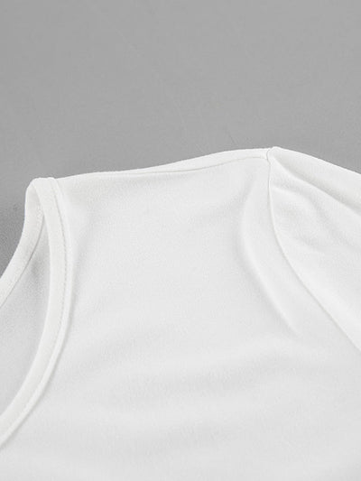 Long Sleeves Skinny Pleated Solid Color Round-Neck T-Shirts Tops