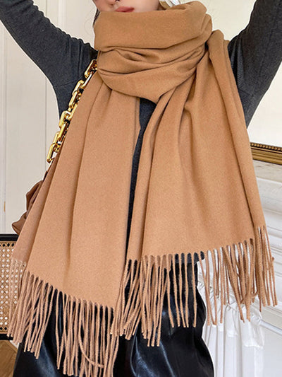 Tasseled Shawl&Scarf
