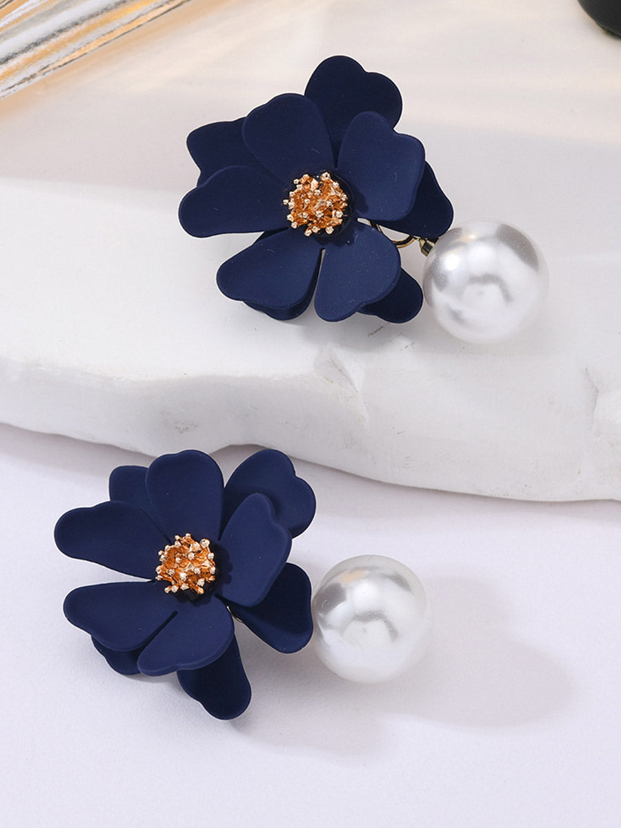 Flower Shape Earrings Accessories
