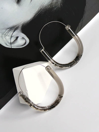 Geometric Drop Earrings
