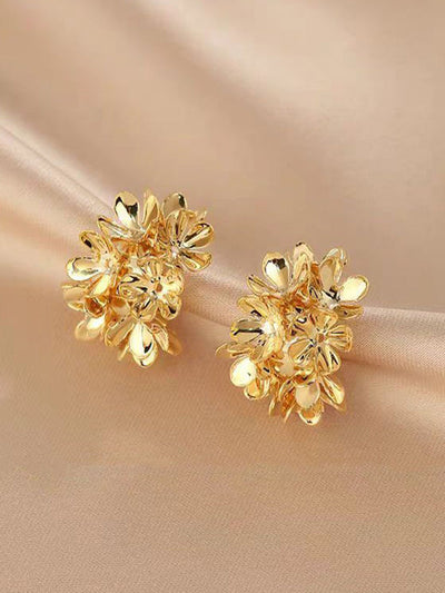 Flower Shape Earrings Accessories