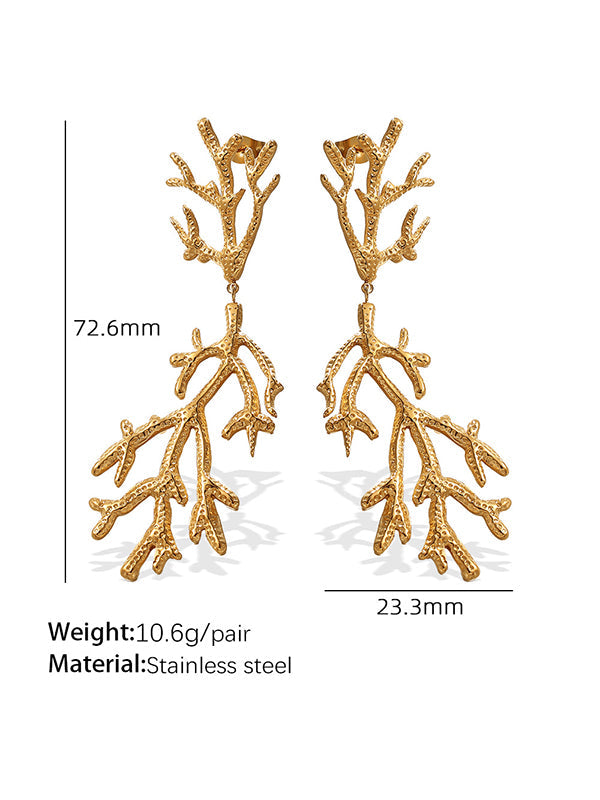 Geometric Drop Earrings