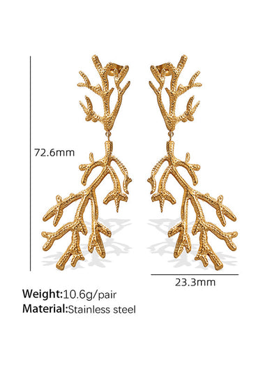 Geometric Drop Earrings