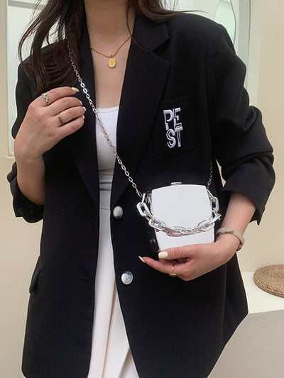 Original Creation Chains Solid Color Bags Accessories