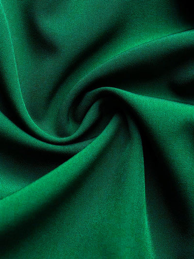 Loose Wide Leg Pleated Solid Color Tied Waist Pants Trousers