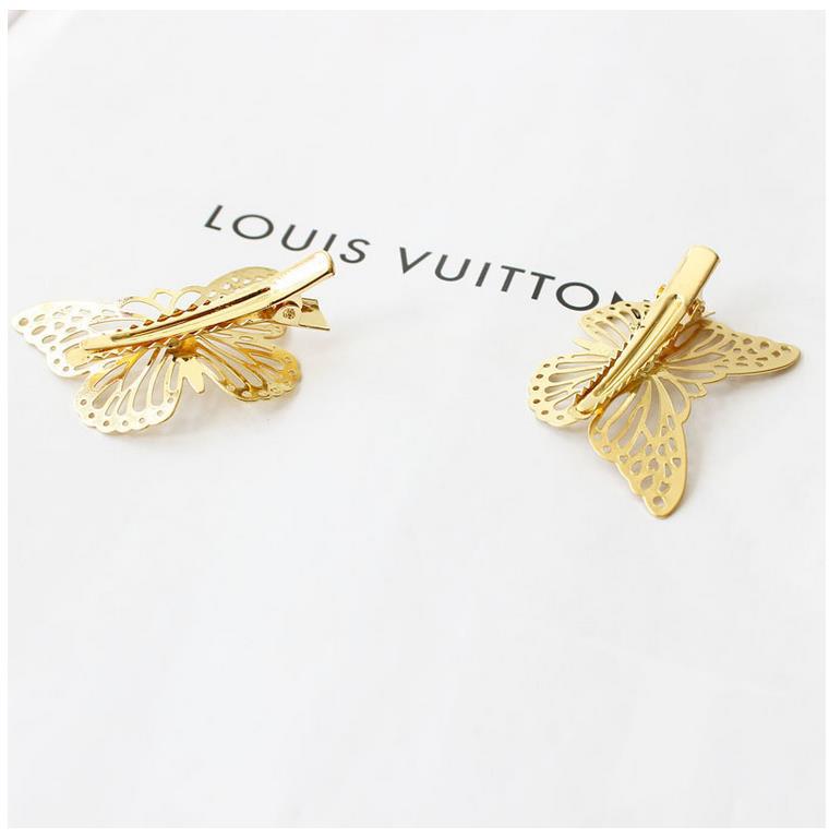 Women's Casual Simple Style Streetwear Butterfly Alloy Plating Hair Clip