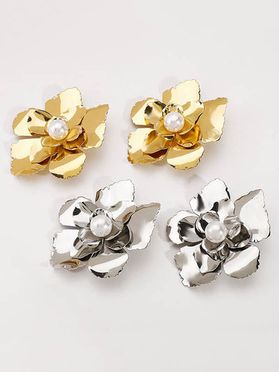 Flower Shape Drop Earrings Necklaces Accessories