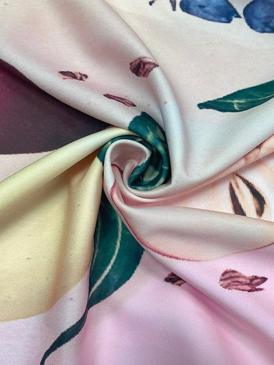 Loose Sleeveless Flower Print Round-Neck Jumpsuits