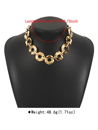 Normcore Chains Geometric Necklaces Accessories