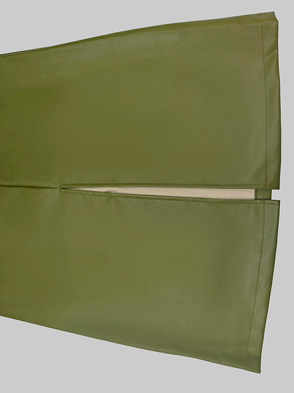 A-Line Loose Belted Solid Color Skirts Bottoms