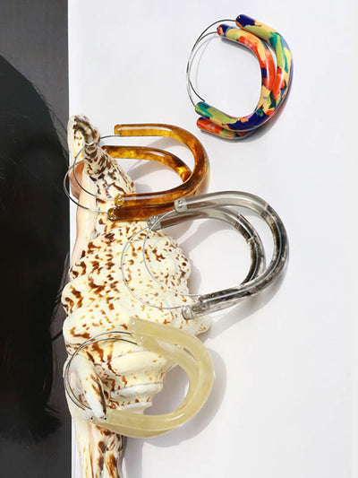 Geometric Drop Earrings