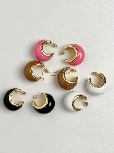 Geometric Drop Earrings