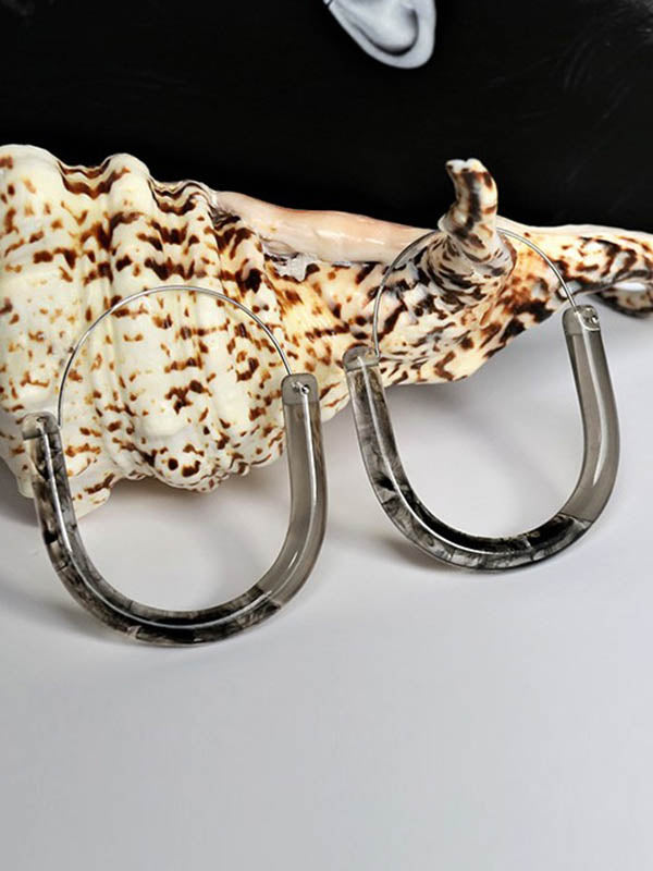 Geometric Drop Earrings