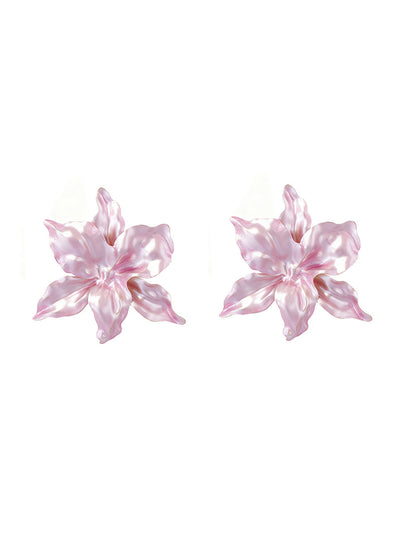 Flower Shape Earrings Accessories