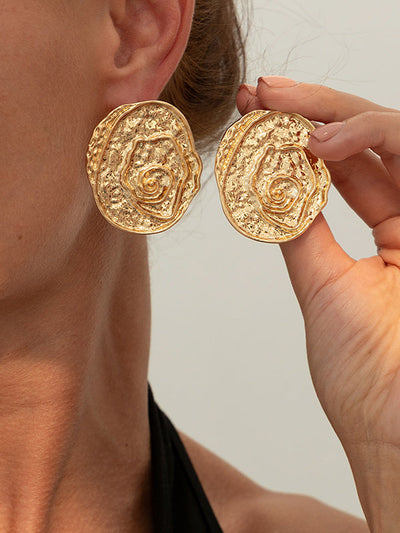 Normcore Geometric Drop Earrings