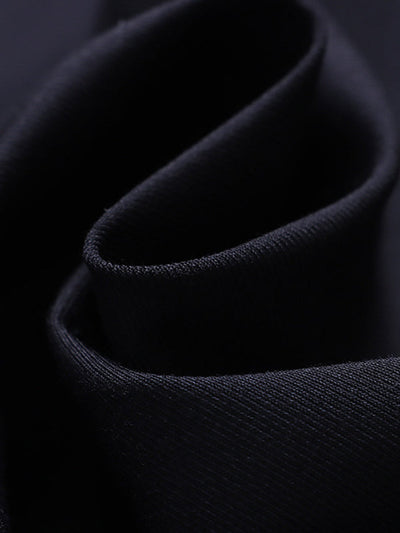 A-Line High Waisted Pleated Solid Color Split-Joint Skirts Bottoms